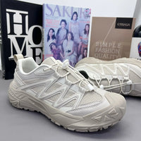 Comfortable casual sports shoes minimalist street style non slip cushioned sole breathable wear resistant footwear for daily wea
