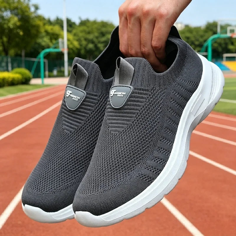 Men's Barefoot Shoes Adjustable Slip in Sneakers Minimalist Lightweight Walking Shoes Flat Bottom Boat Skateboard Designer Shoes