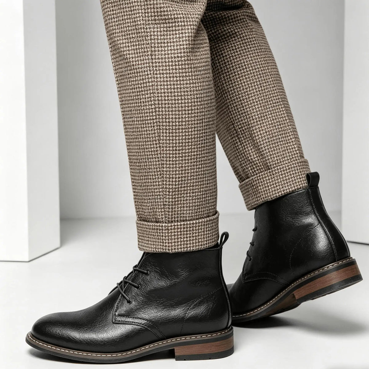 Boots Men Comfortable Brand Fashion 2026 Boots Shoes Man