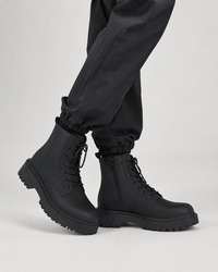 Boots Men British Wind Locomotive Tooling Boots High-top Leather Boot Couple Outdoors Cowboy Motorcycle Boots Shoes Man2025