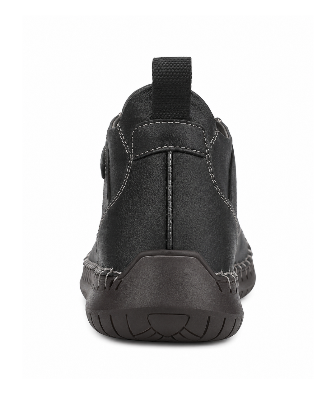 Boots Mid Top for Women British Style Retro Anti Slip Workwear Shoes Handmade Leather Loafers Casual Soft Soled Women Nude Boots