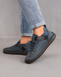 Boots Mid Top for Women British Style Retro Anti Slip Workwear Shoes Handmade Leather Loafers Casual Soft Soled Women Nude Boots