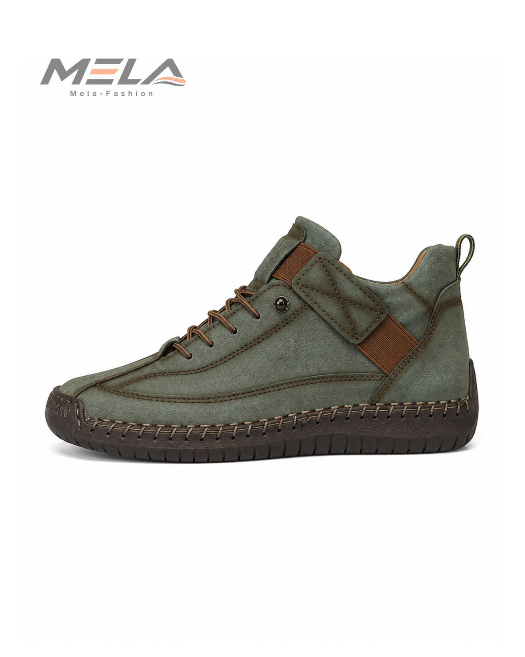Boots Mid Top for Women British Style Retro Anti Slip Workwear Shoes Handmade Leather Loafers Casual Soft Soled Women Nude Boots