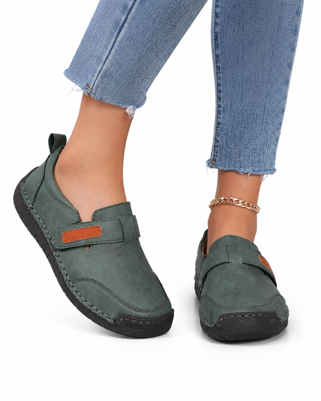 Female Boot Fashionable Comfortable Breathable Flat Boots New Luxury Design Women's Leather Shoes Trendy Handicraftsloafers