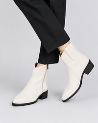 Men High Top Boots Solid Color Comfortable Breathable Fashionable Lightweight High Heeled Business Short Boots