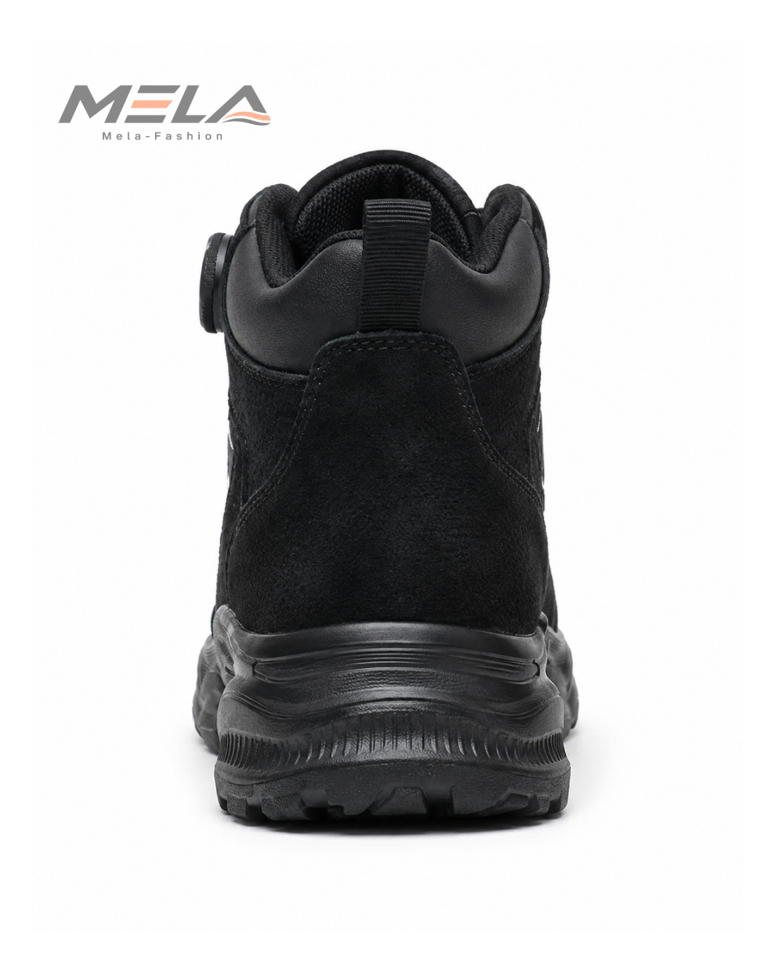 Rotating Button Work Boots for Men Steel Toe Work Safety Shoes Anti-smash Anti-puncture Indestructible Construction Mining boots