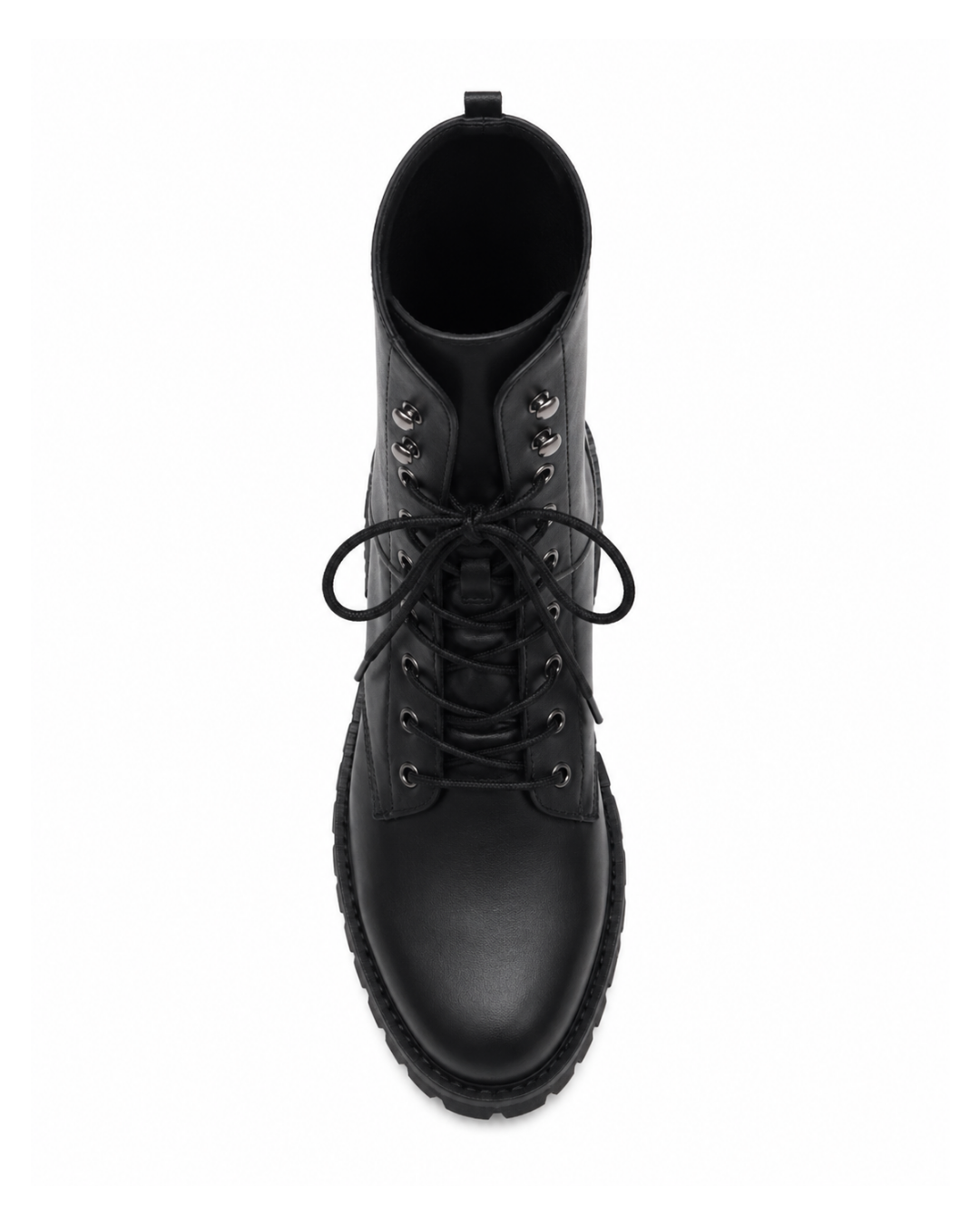 Women's Boots 2026New Casual High Top Boot Fashion Women Motorcycle Boot Classic Black Mid-calf Leather Boots Women Ankle Boots